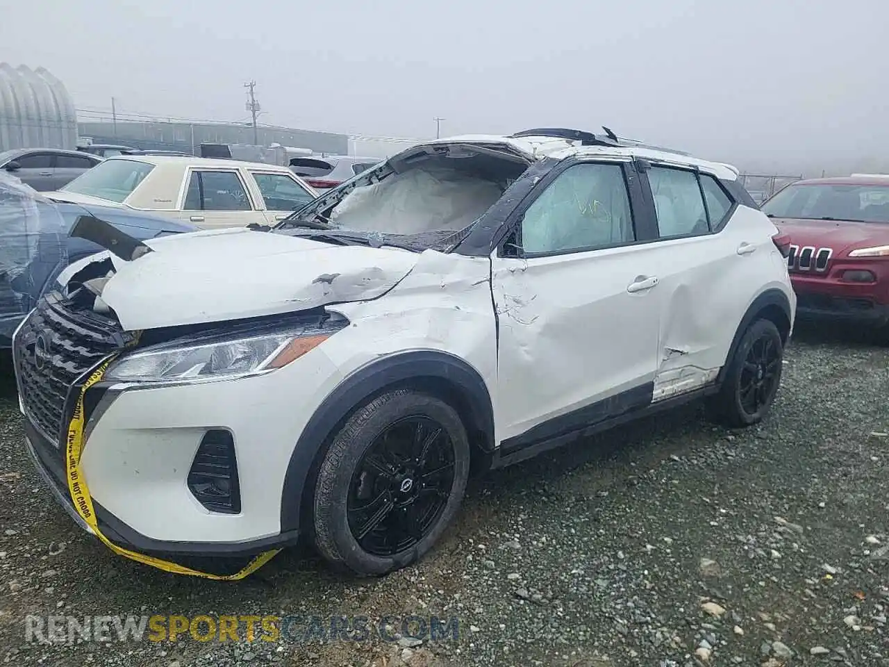 1 Photograph of a damaged car 3N1CP5CV8PL501814 NISSAN KICKS 2023