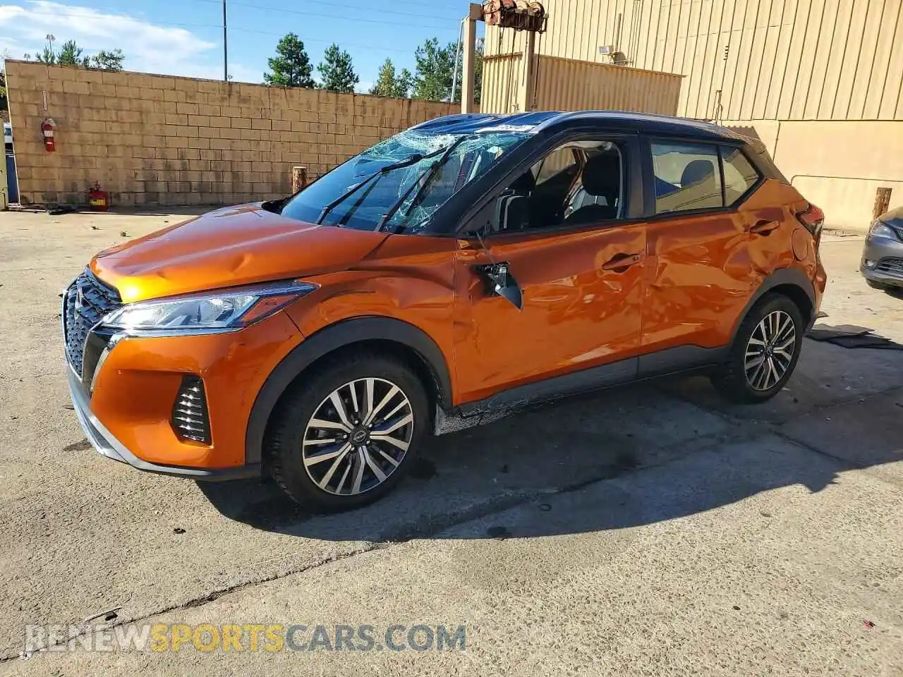 1 Photograph of a damaged car 3N1CP5CV8PL562662 NISSAN KICKS 2023