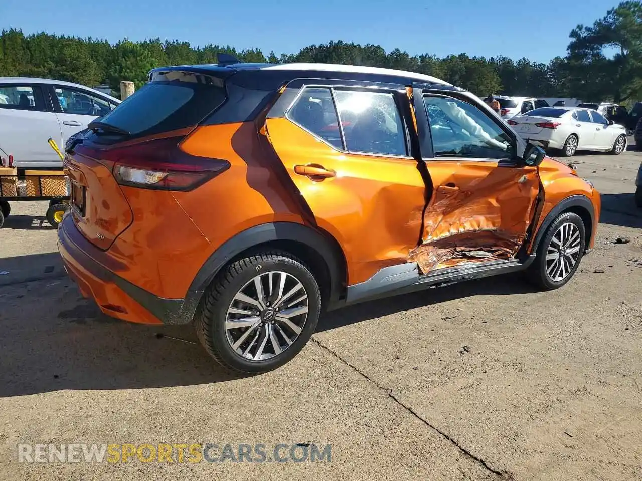 3 Photograph of a damaged car 3N1CP5CV8PL562662 NISSAN KICKS 2023