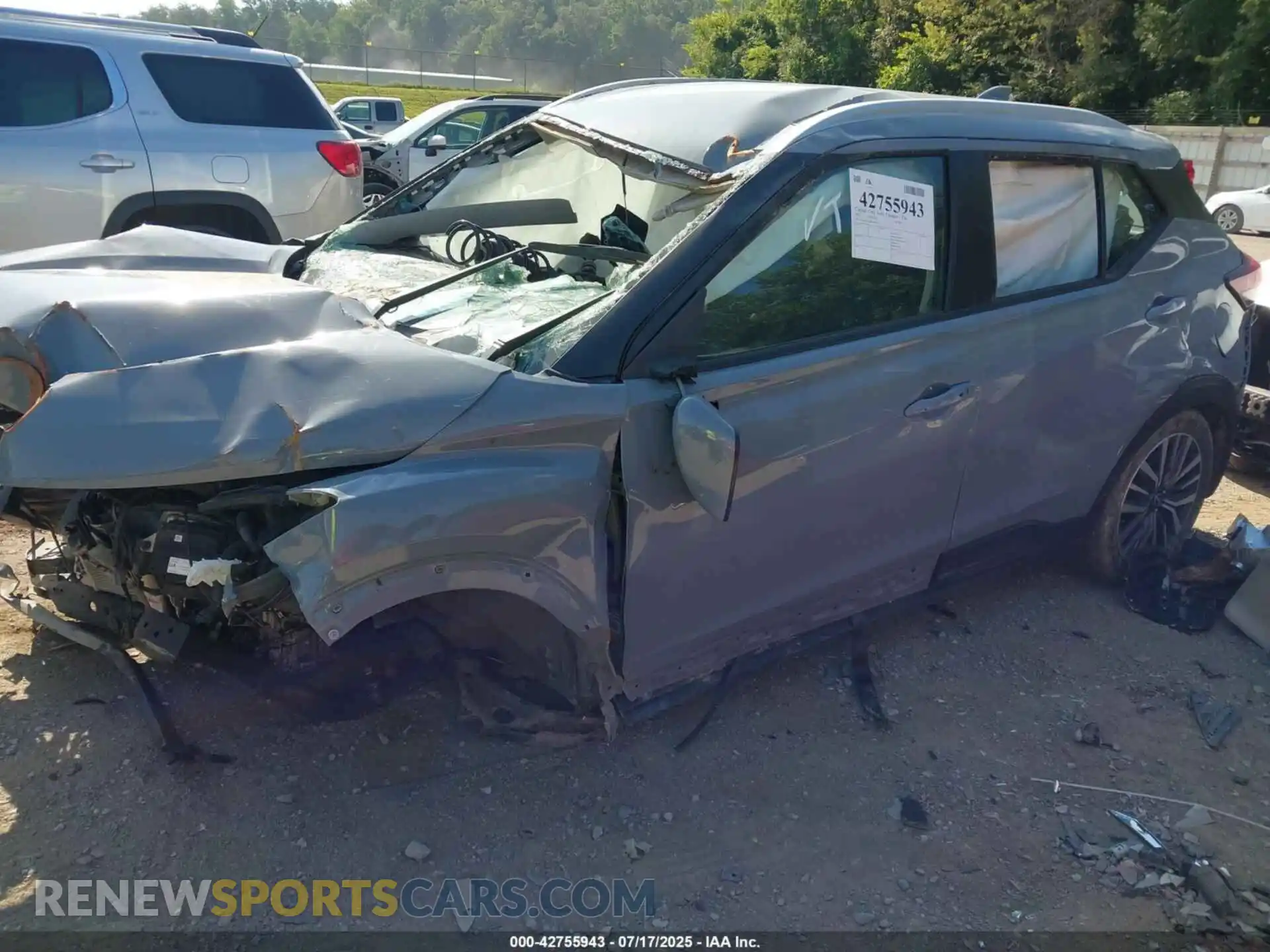 2 Photograph of a damaged car 3N1CP5CV9PL484974 NISSAN KICKS 2023