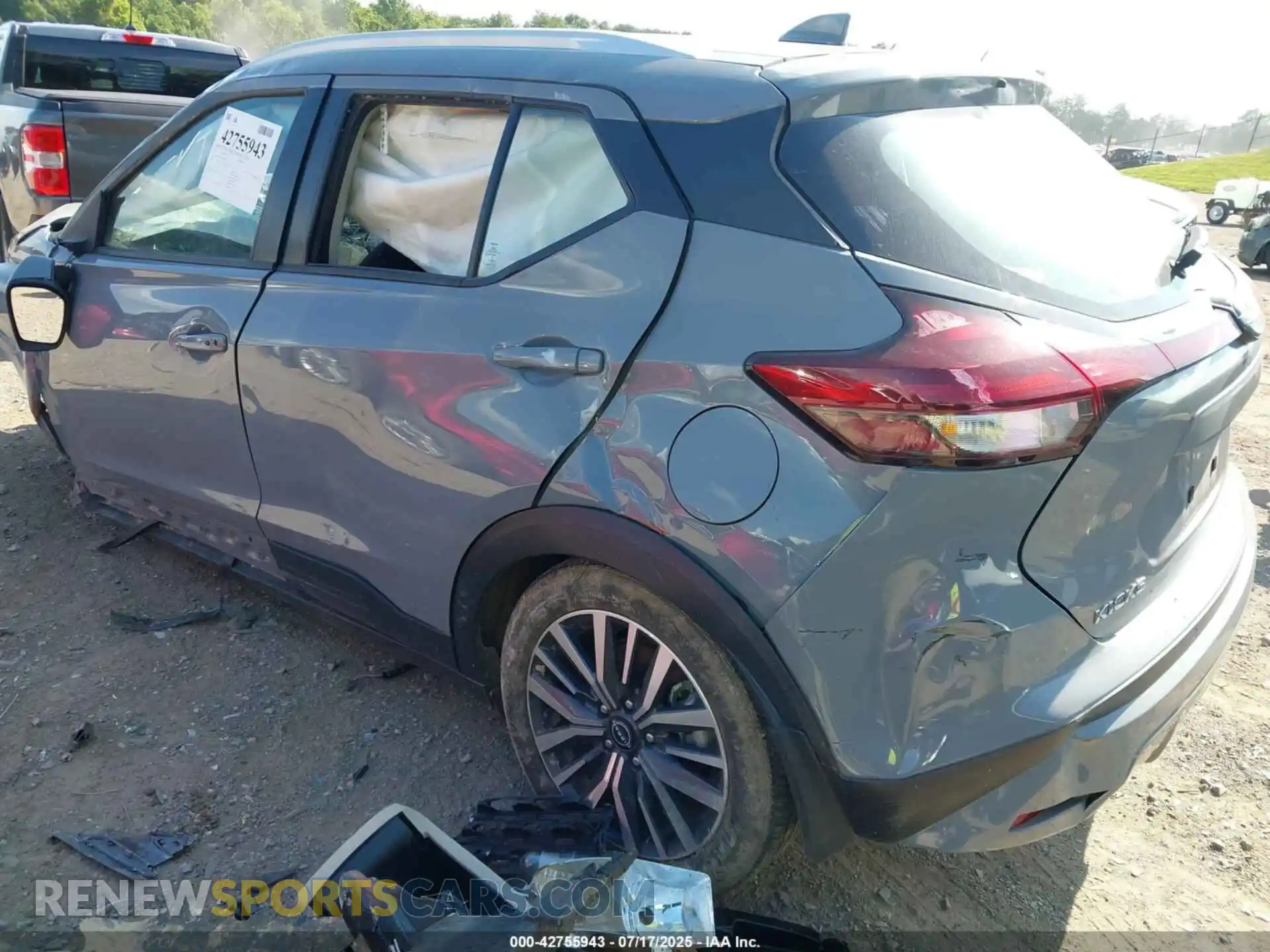 3 Photograph of a damaged car 3N1CP5CV9PL484974 NISSAN KICKS 2023