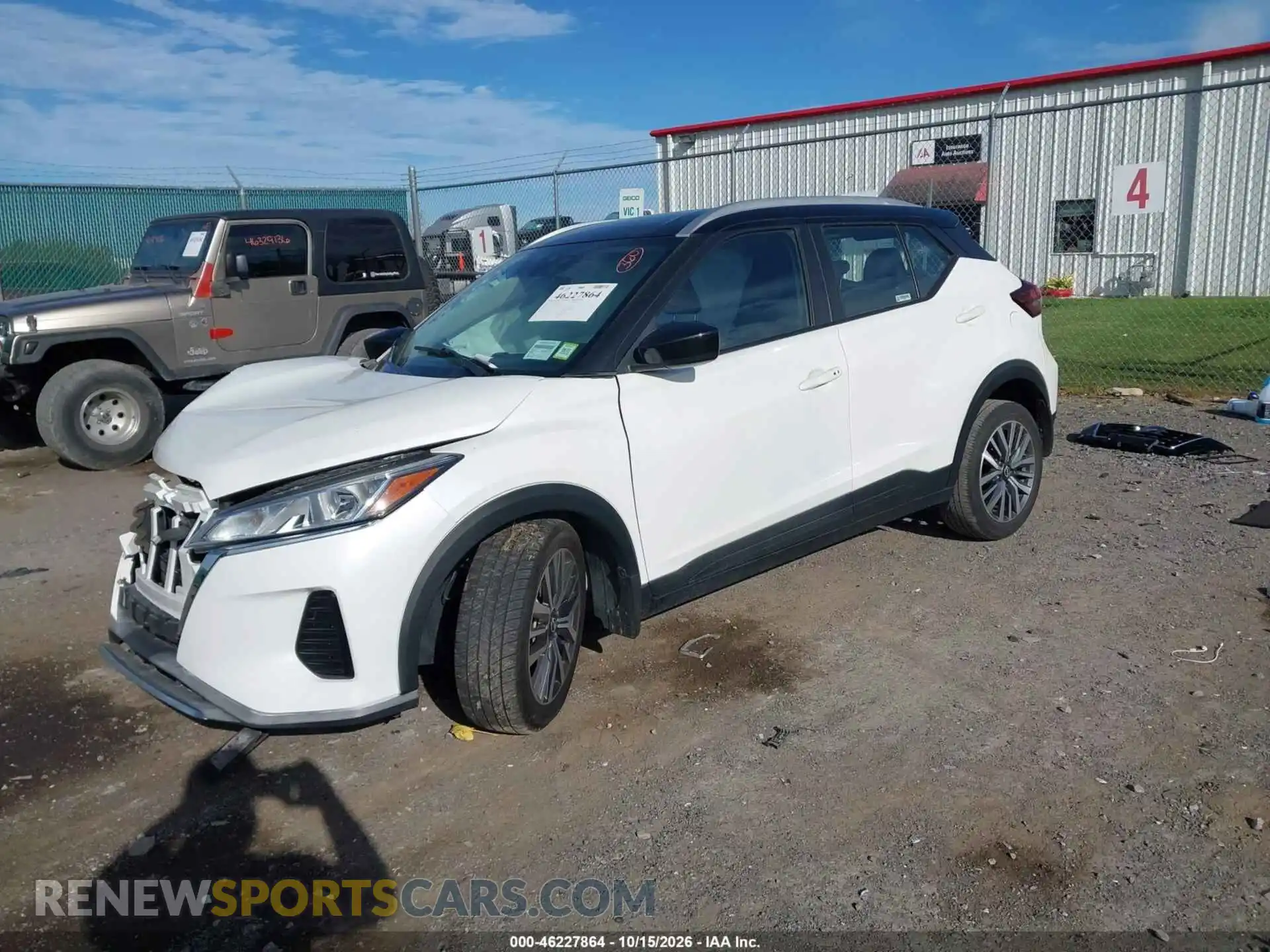 2 Photograph of a damaged car 3N1CP5CV9PL527189 NISSAN KICKS 2023