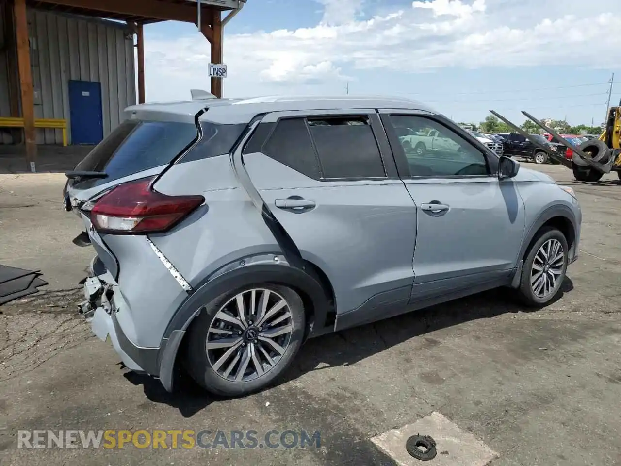 3 Photograph of a damaged car 3N1CP5CV9PL537267 NISSAN KICKS 2023