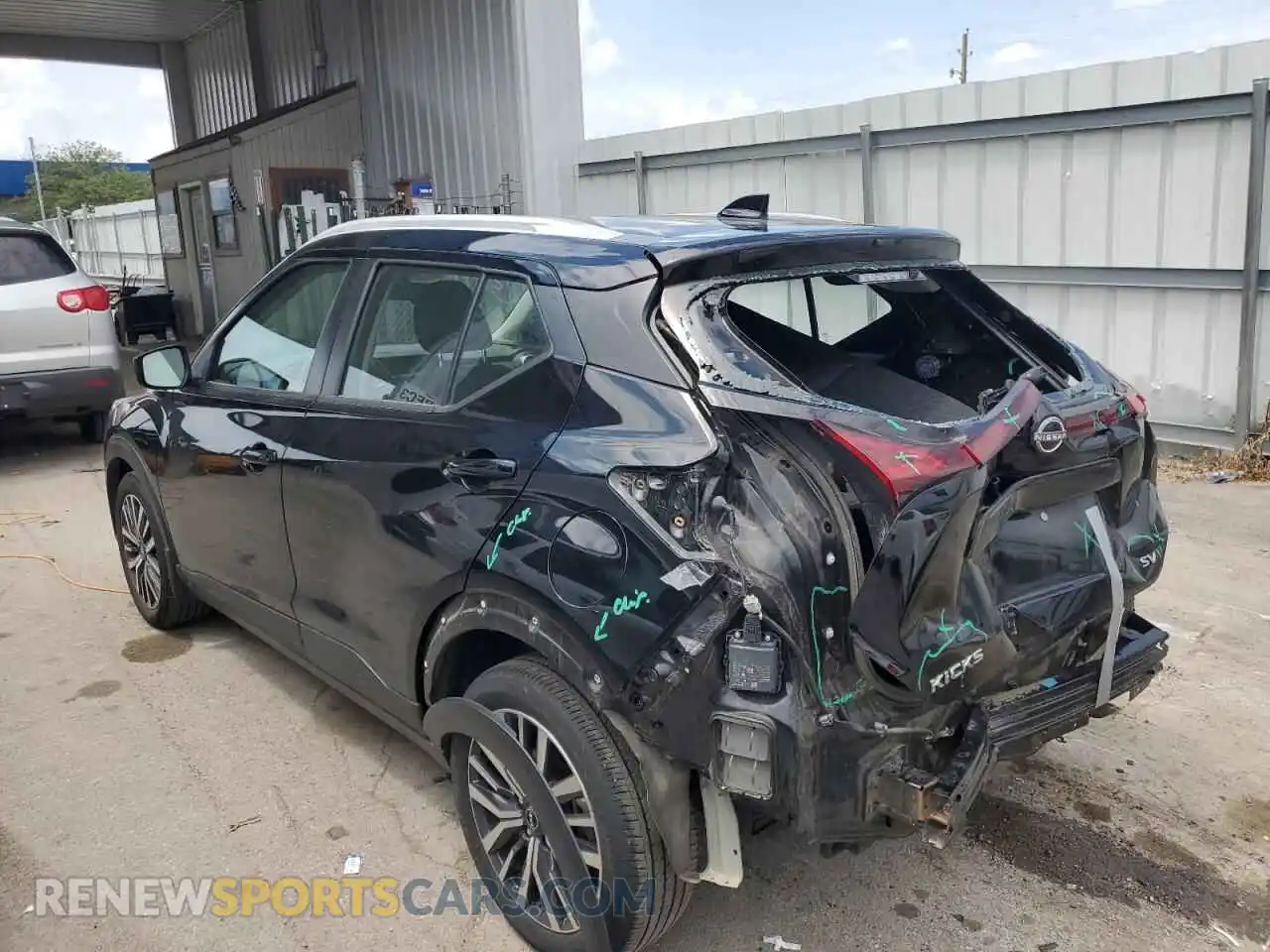 2 Photograph of a damaged car 3N1CP5CVXPL483008 NISSAN KICKS 2023