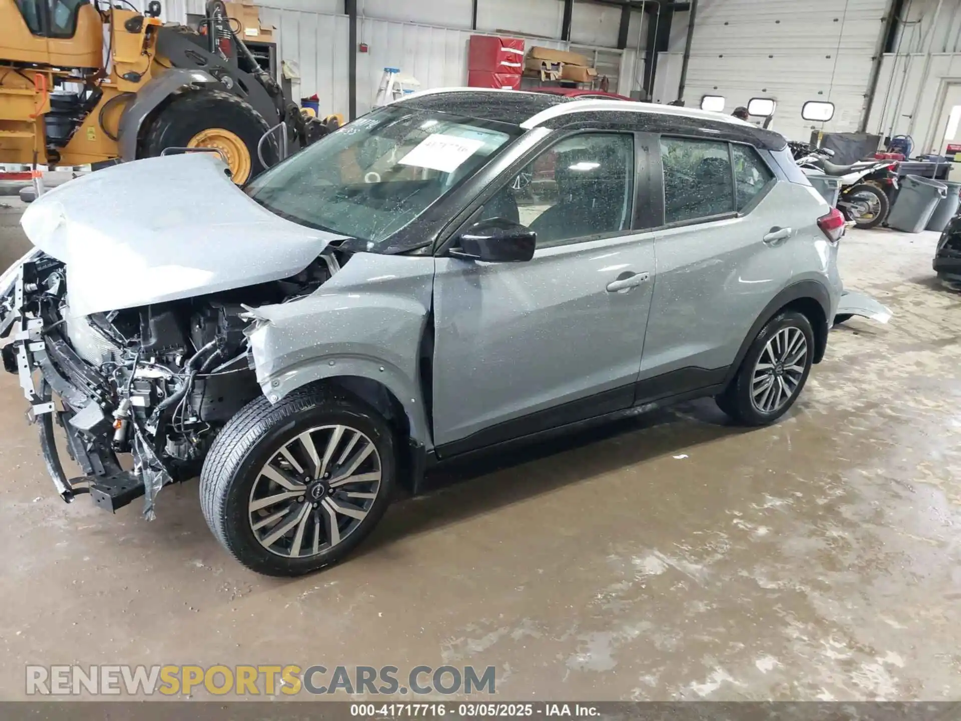 2 fotografías del automóvil dañado 3N1CP5CVXPL509574 NISSAN KICKS 2023