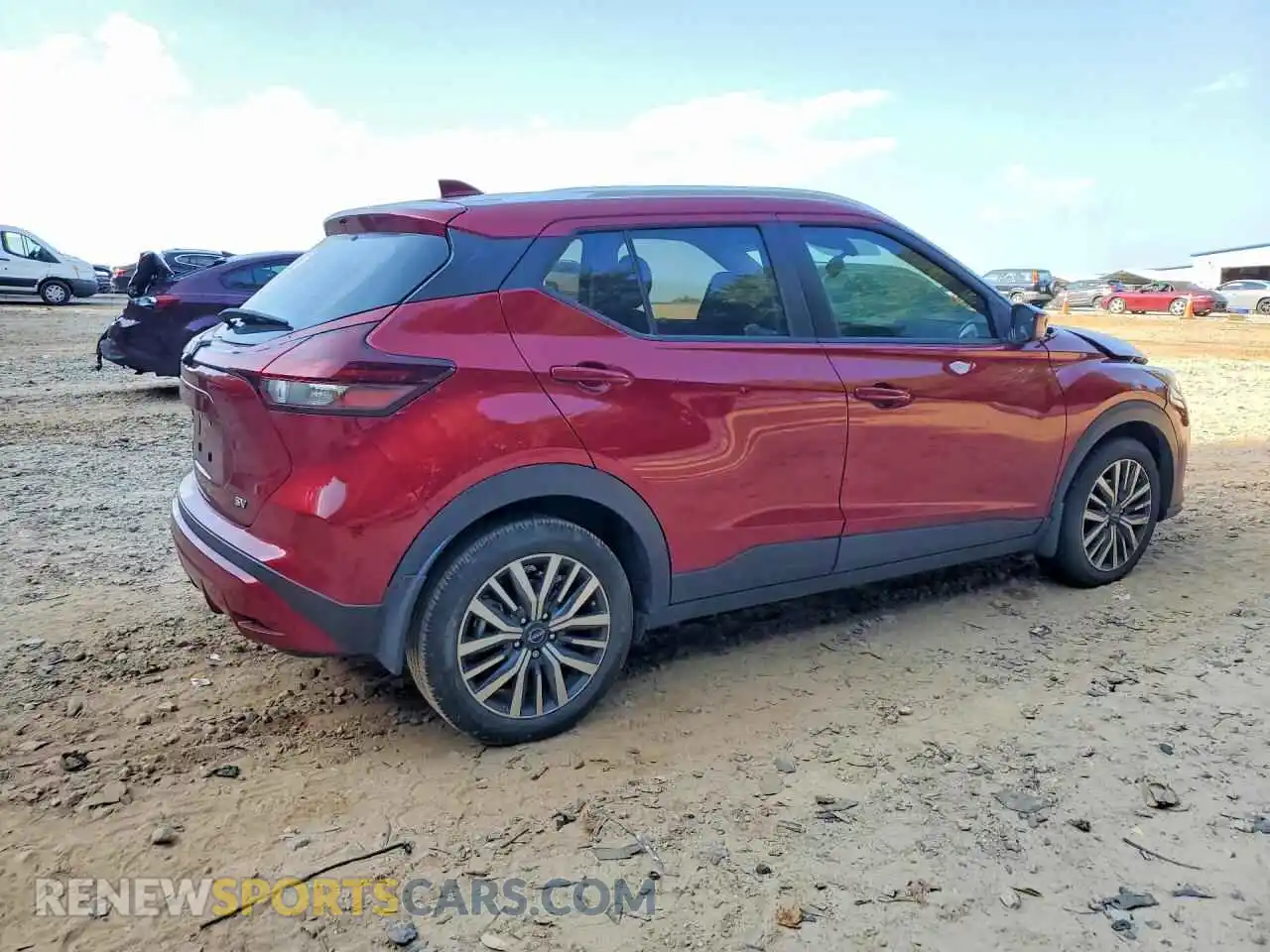 3 Photograph of a damaged car 3N1CP5CVXPL545927 NISSAN KICKS 2023
