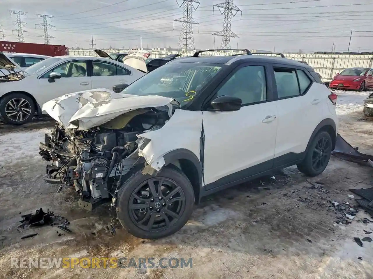 1 Photograph of a damaged car 3N1CP5CVXPL559021 NISSAN KICKS 2023