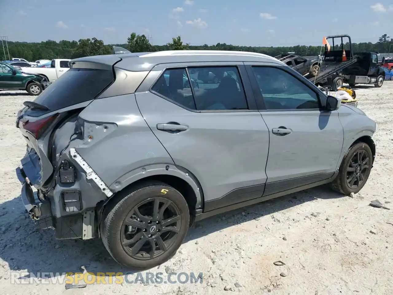 3 Photograph of a damaged car 3N1CP5CVXPL564994 NISSAN KICKS 2023