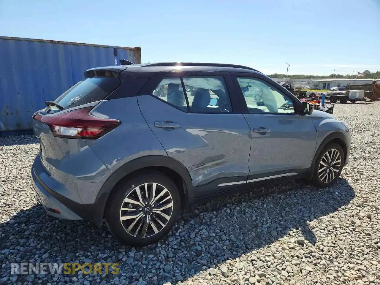 3 fotografías del automóvil dañado 3N1CP5DV4PL511335 NISSAN KICKS 2023