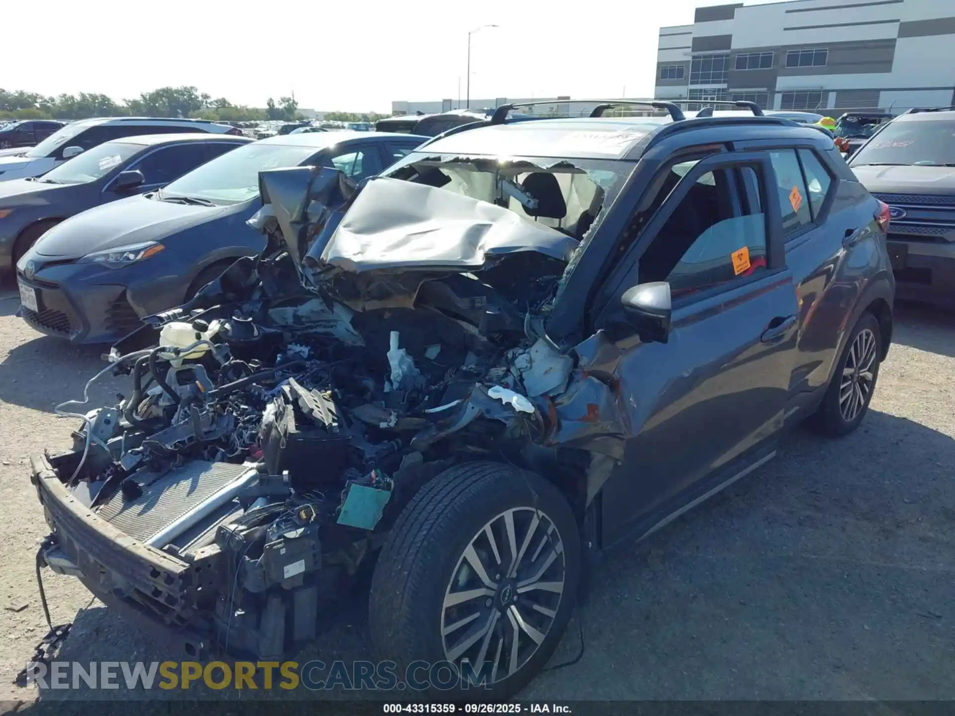 2 Photograph of a damaged car 3N1CP5DV5PL508573 NISSAN KICKS 2023