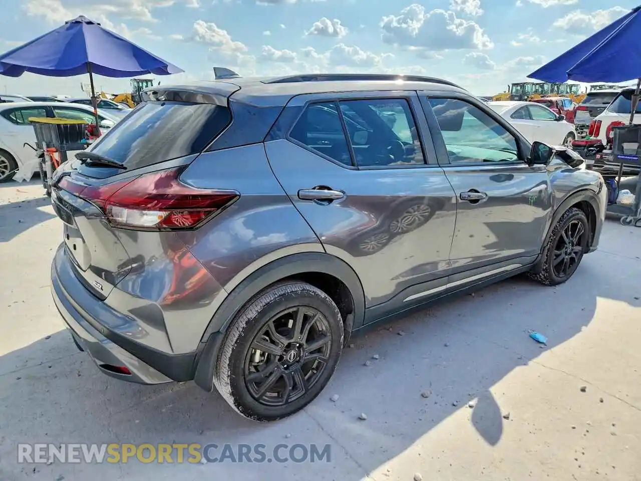 3 Фотография поврежденного автомобиля 3N1CP5DV6PL522188 NISSAN KICKS 2023