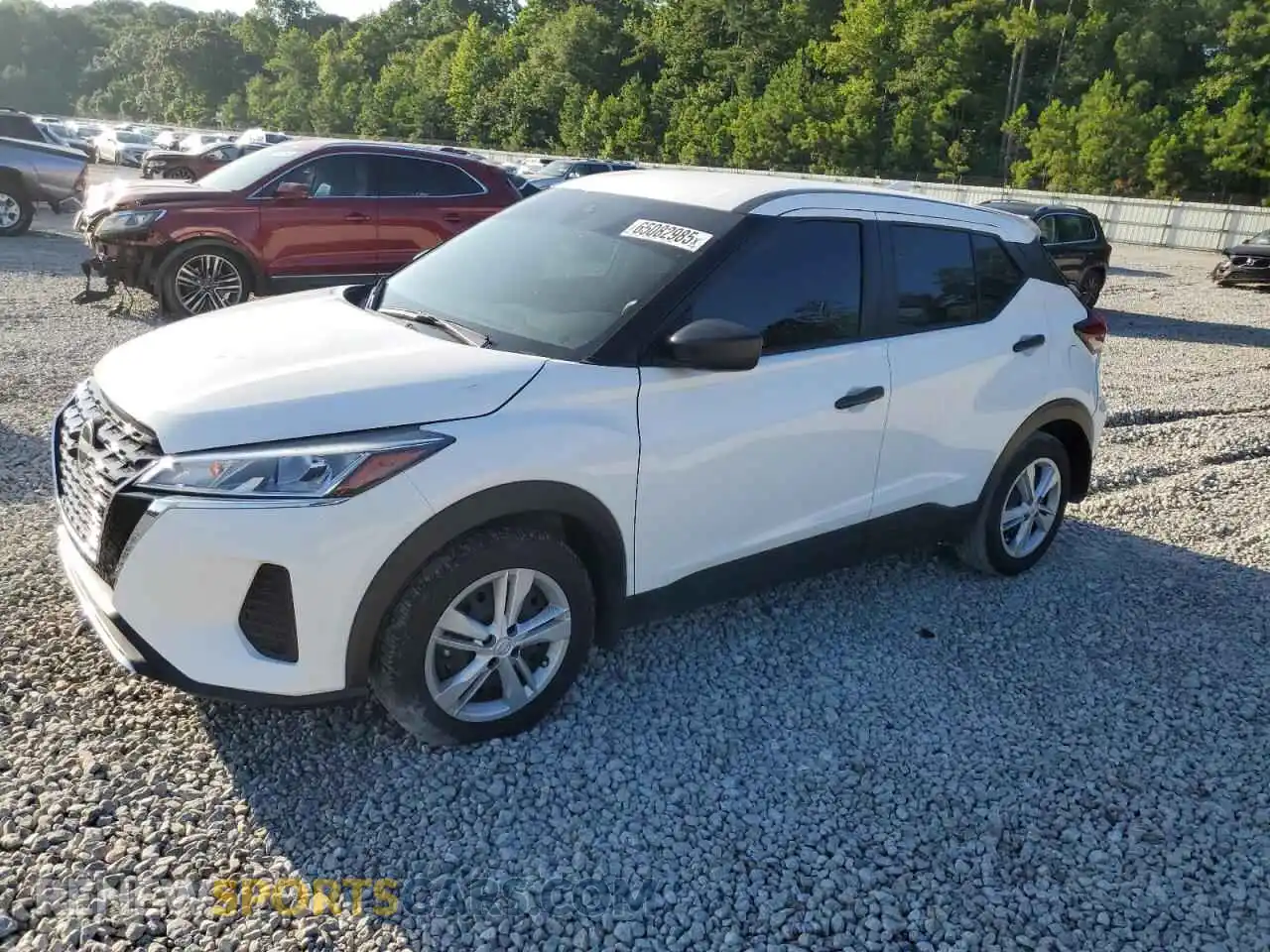 1 Photograph of a damaged car 3N1CP5BV1RL567237 NISSAN KICKS 2024