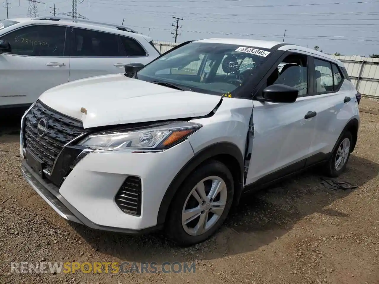 1 Photograph of a damaged car 3N1CP5BV3RL488359 NISSAN KICKS 2024