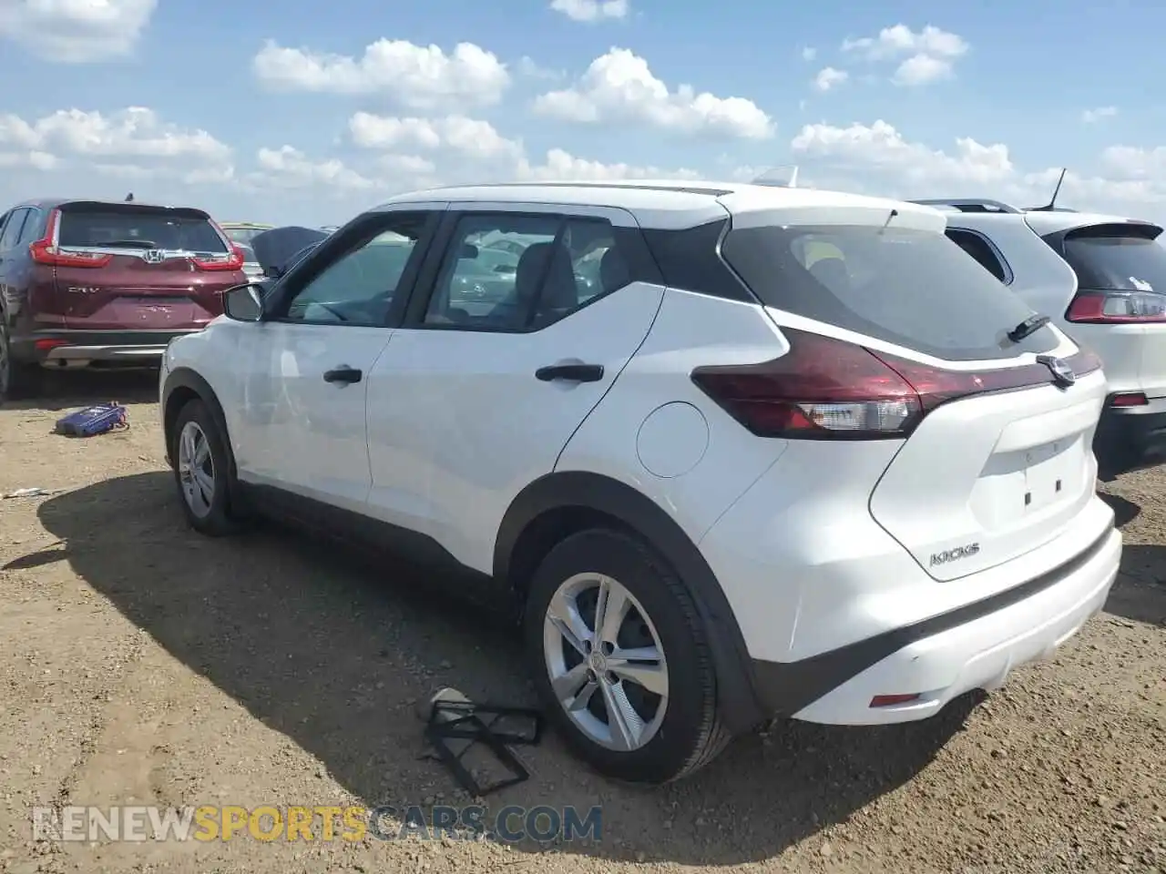 2 Photograph of a damaged car 3N1CP5BV3RL488359 NISSAN KICKS 2024