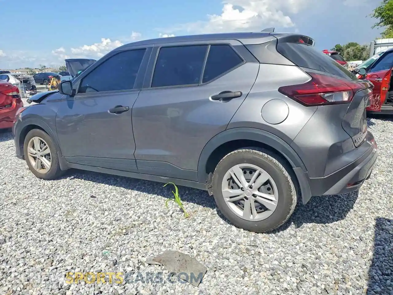 2 Photograph of a damaged car 3N1CP5BV3RL541237 NISSAN KICKS 2024