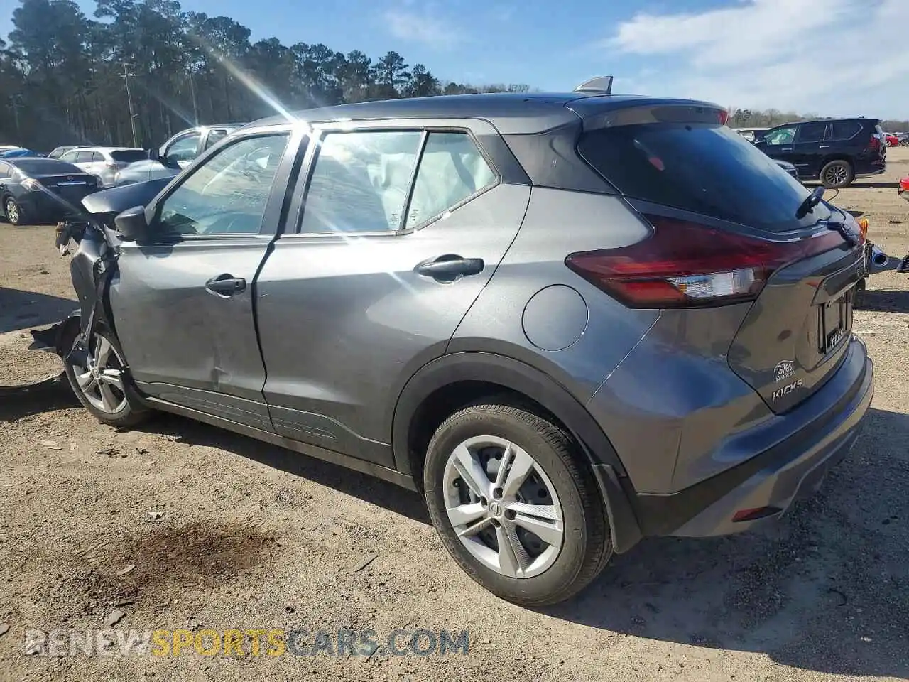 2 Photograph of a damaged car 3N1CP5BV8RL593527 NISSAN KICKS 2024