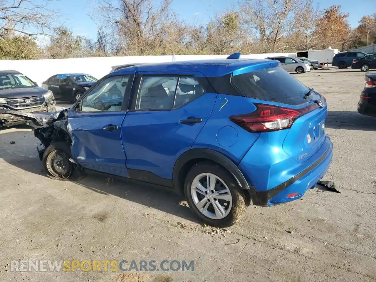 2 Photograph of a damaged car 3N1CP5BV9RL495655 NISSAN KICKS 2024
