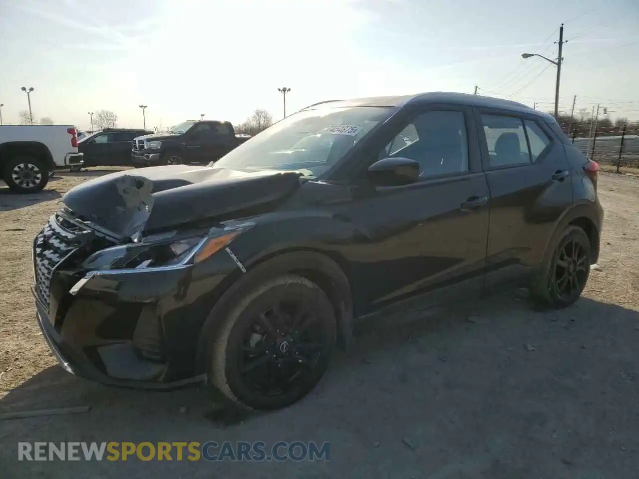 1 Photograph of a damaged car 3N1CP5CV0RL508923 NISSAN KICKS 2024