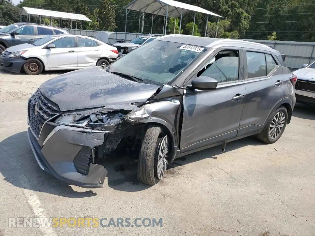 1 Photograph of a damaged car 3N1CP5CV0RL531618 NISSAN KICKS 2024
