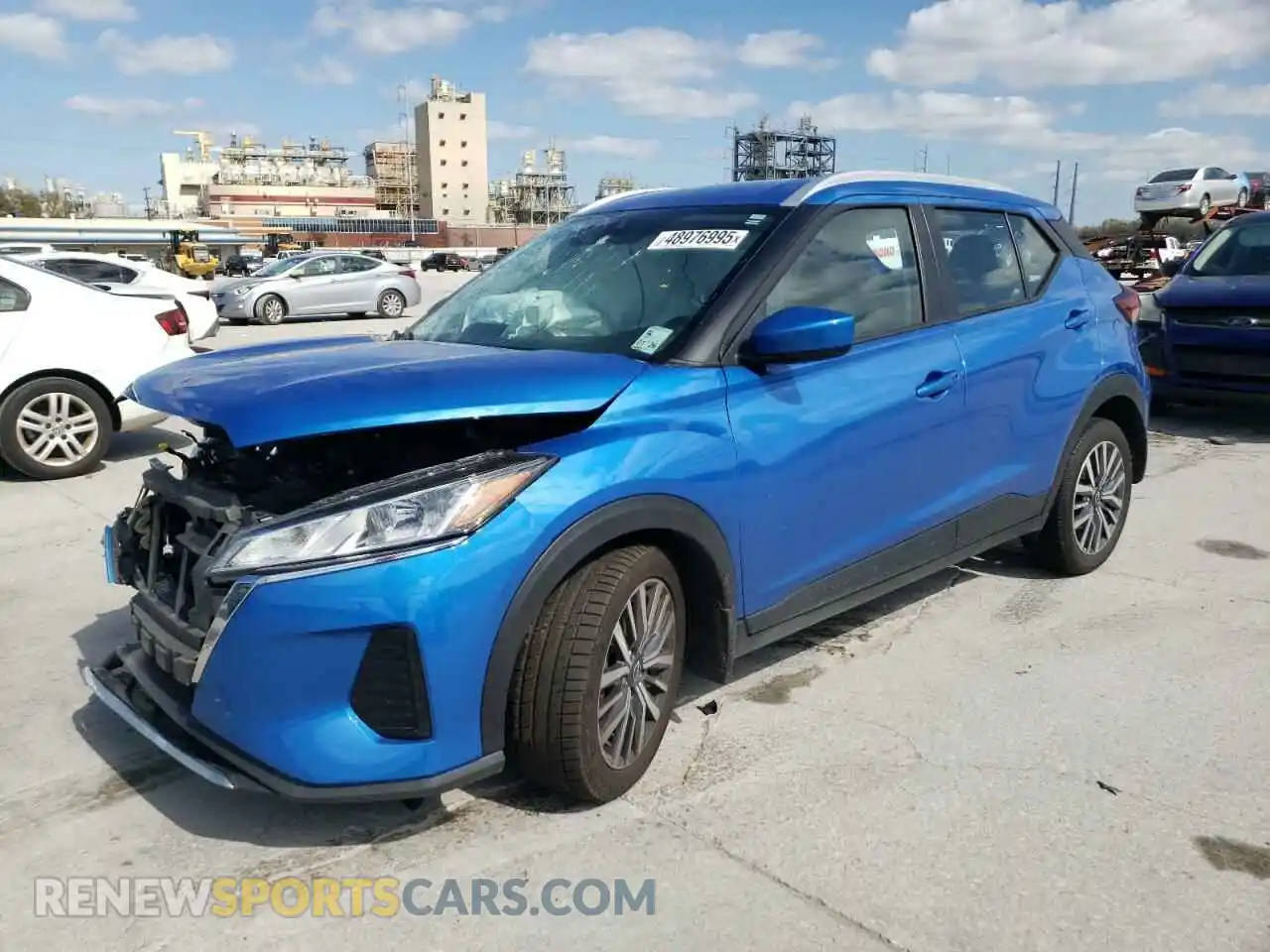 1 Photograph of a damaged car 3N1CP5CV1RL480372 NISSAN KICKS 2024