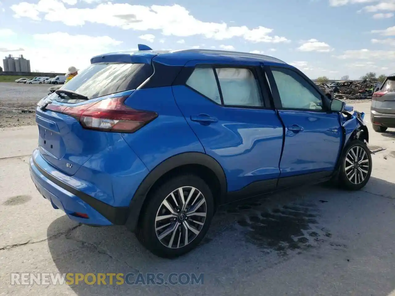 3 Photograph of a damaged car 3N1CP5CV1RL480372 NISSAN KICKS 2024