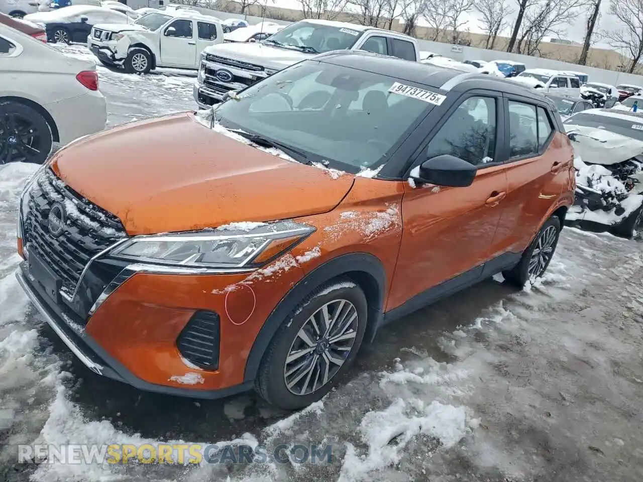 1 Photograph of a damaged car 3N1CP5CV2RL509538 NISSAN KICKS 2024