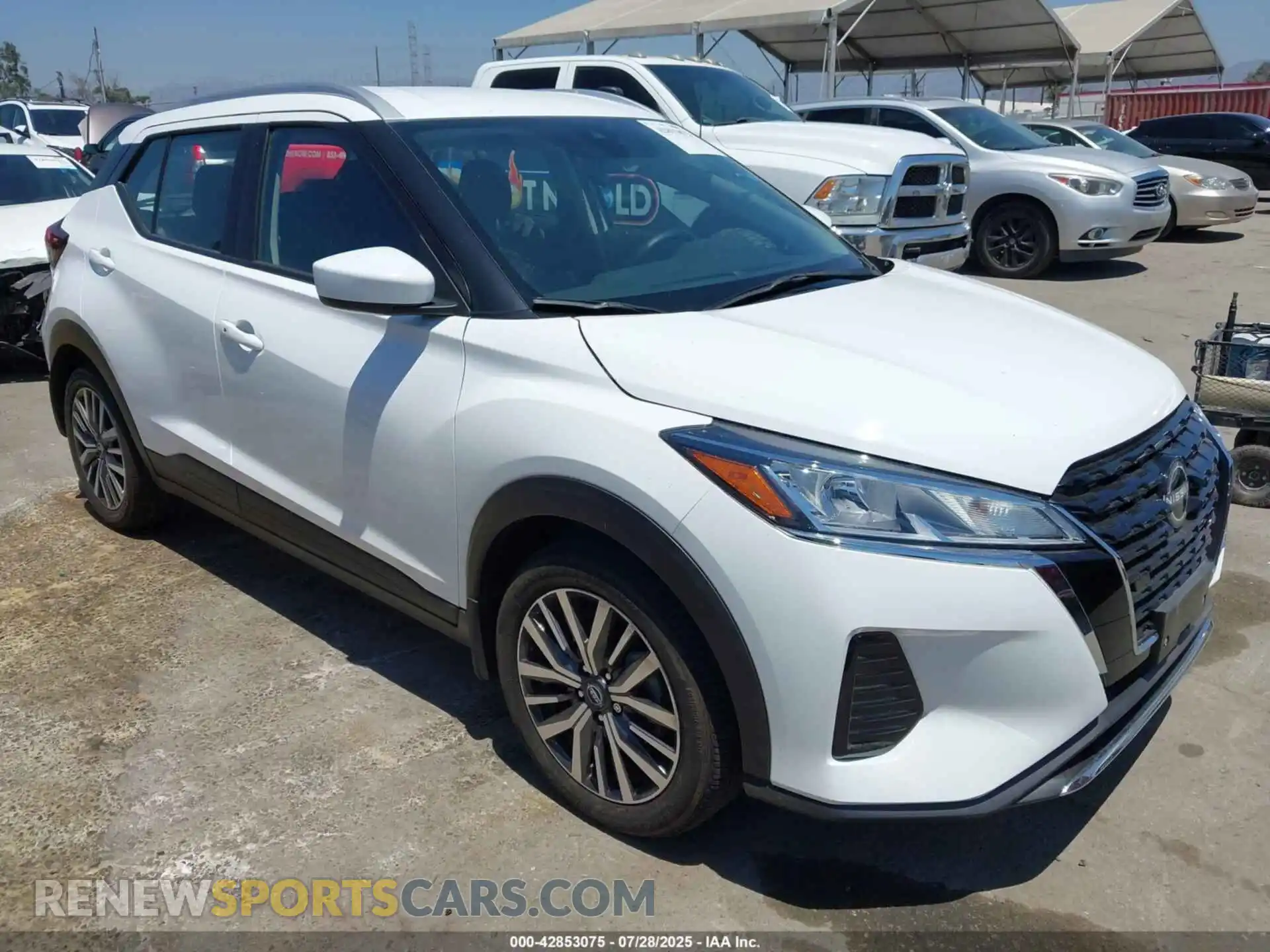 1 Photograph of a damaged car 3N1CP5CV2RL510138 NISSAN KICKS 2024