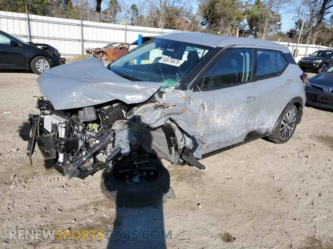 1 Photograph of a damaged car 3N1CP5CV2RL559243 NISSAN KICKS 2024