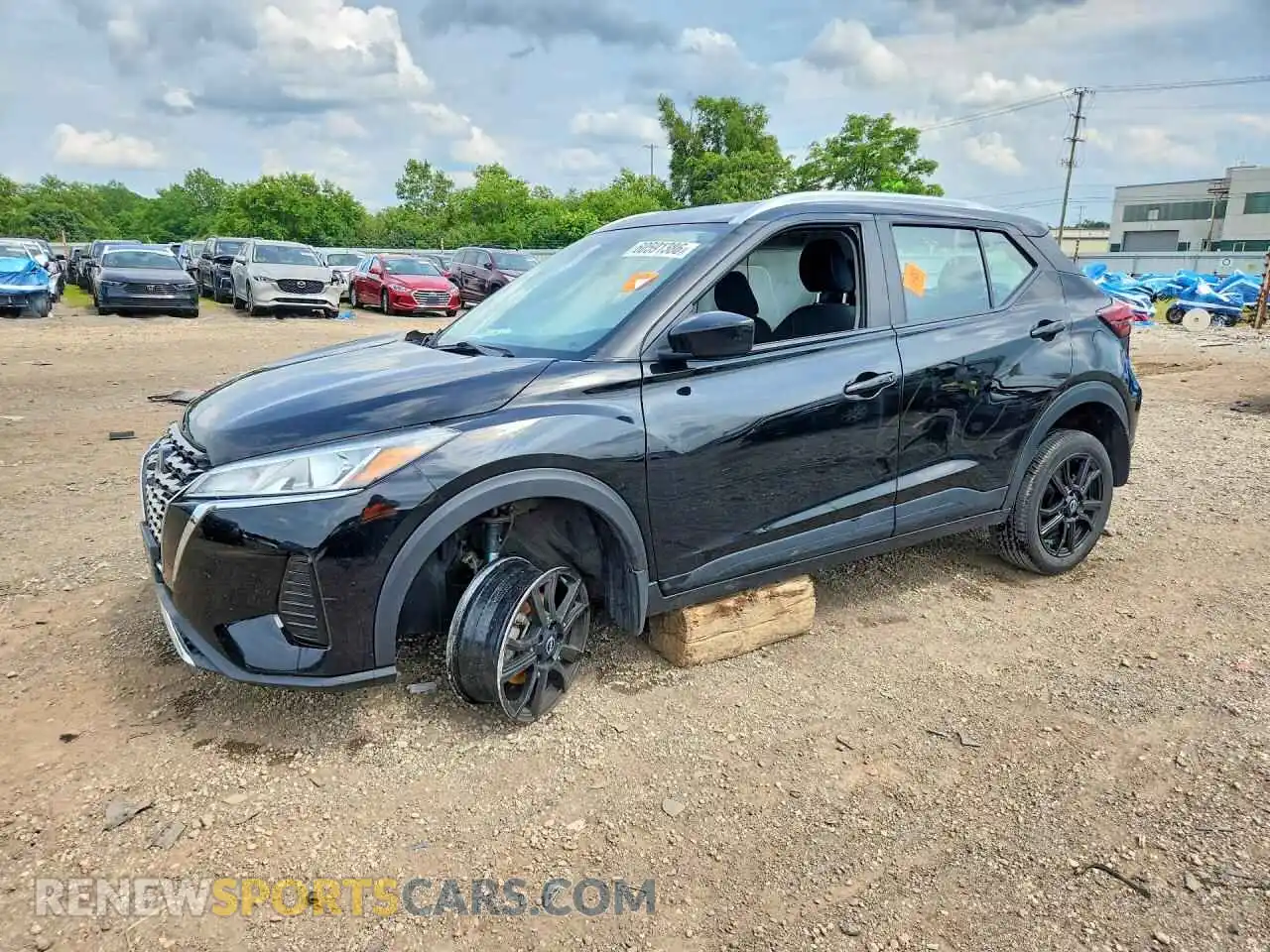 1 Photograph of a damaged car 3N1CP5CV3RL487582 NISSAN KICKS 2024