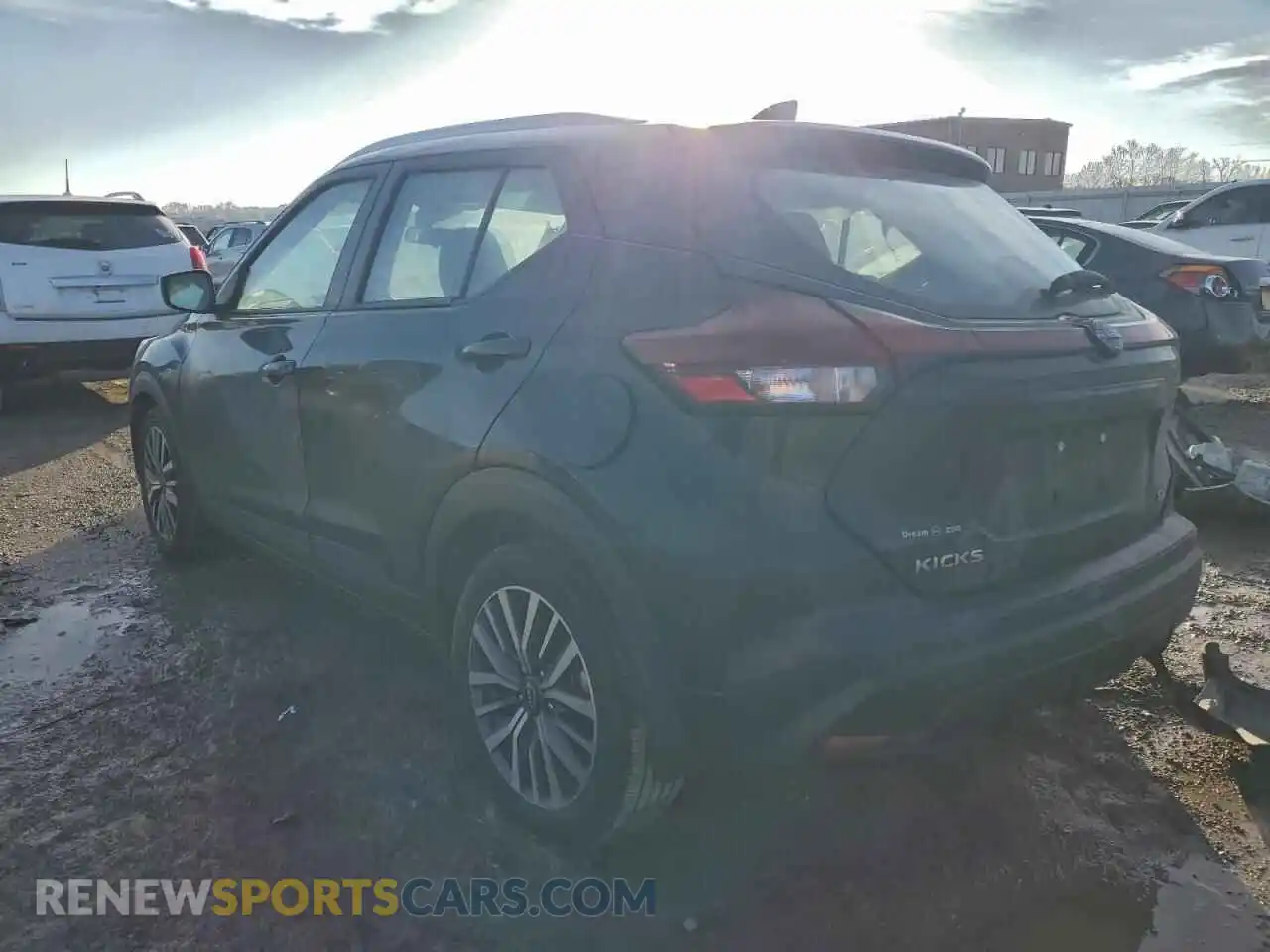 2 Photograph of a damaged car 3N1CP5CV3RL516742 NISSAN KICKS 2024