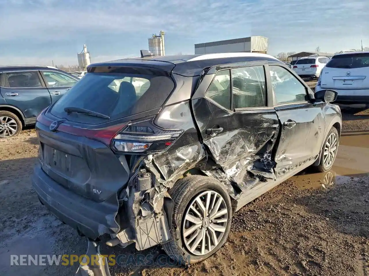 3 Photograph of a damaged car 3N1CP5CV3RL516742 NISSAN KICKS 2024