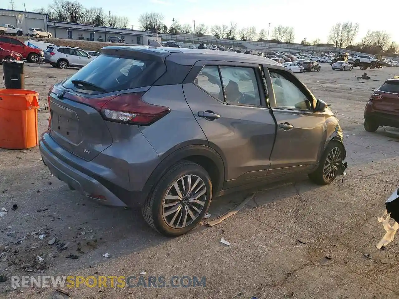 3 Photograph of a damaged car 3N1CP5CV3RL563530 NISSAN KICKS 2024