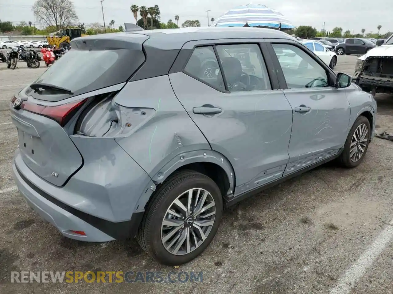 3 Photograph of a damaged car 3N1CP5CV4RL502056 NISSAN KICKS 2024
