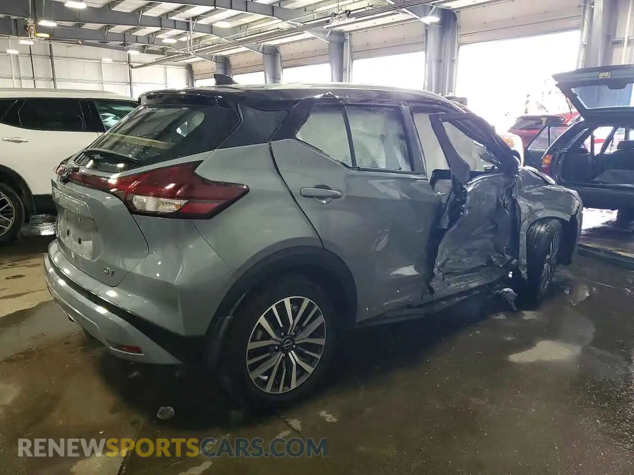 3 Photograph of a damaged car 3N1CP5CV4RL514739 NISSAN KICKS 2024