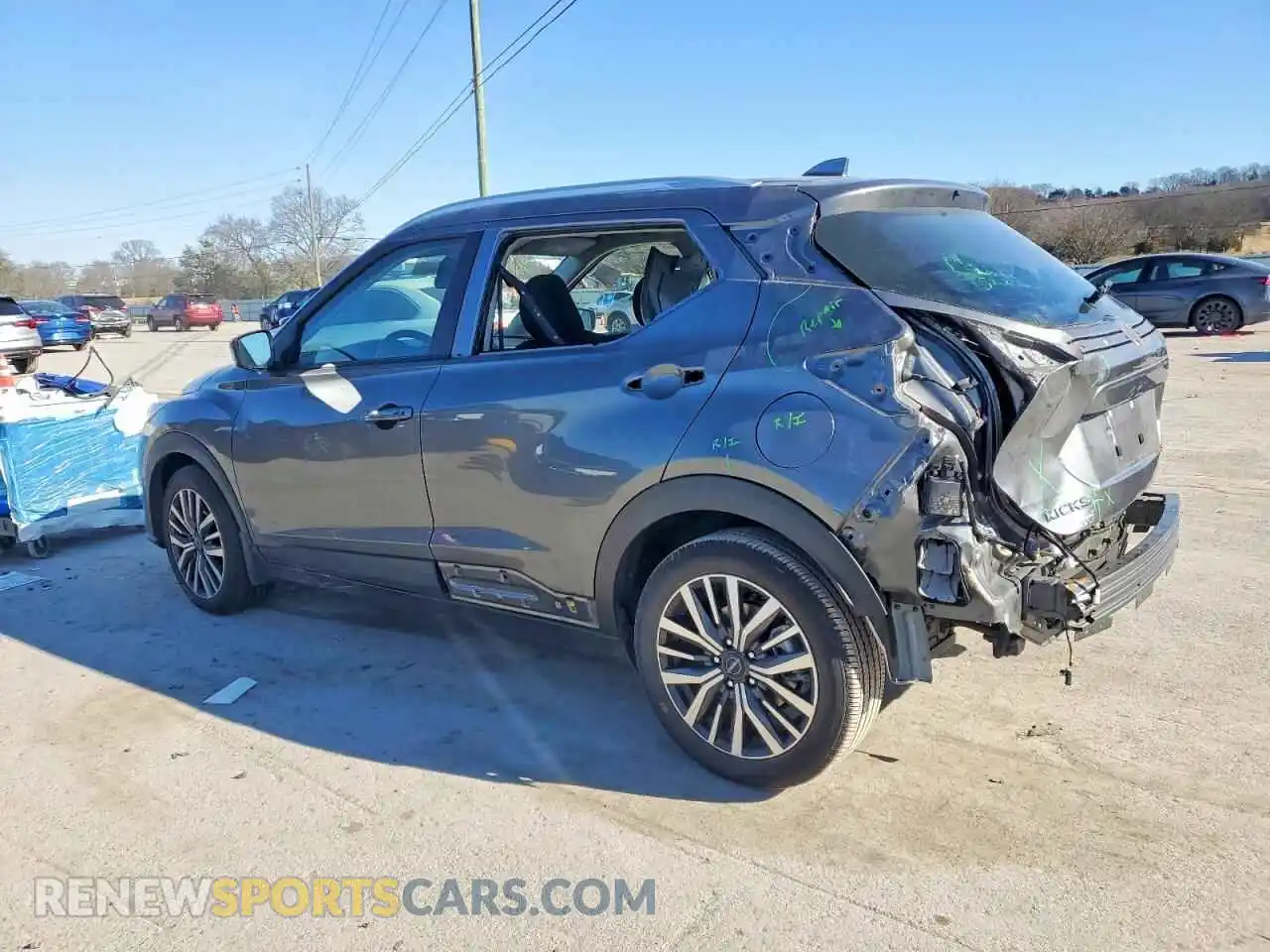 2 Photograph of a damaged car 3N1CP5CV4RL572625 NISSAN KICKS 2024