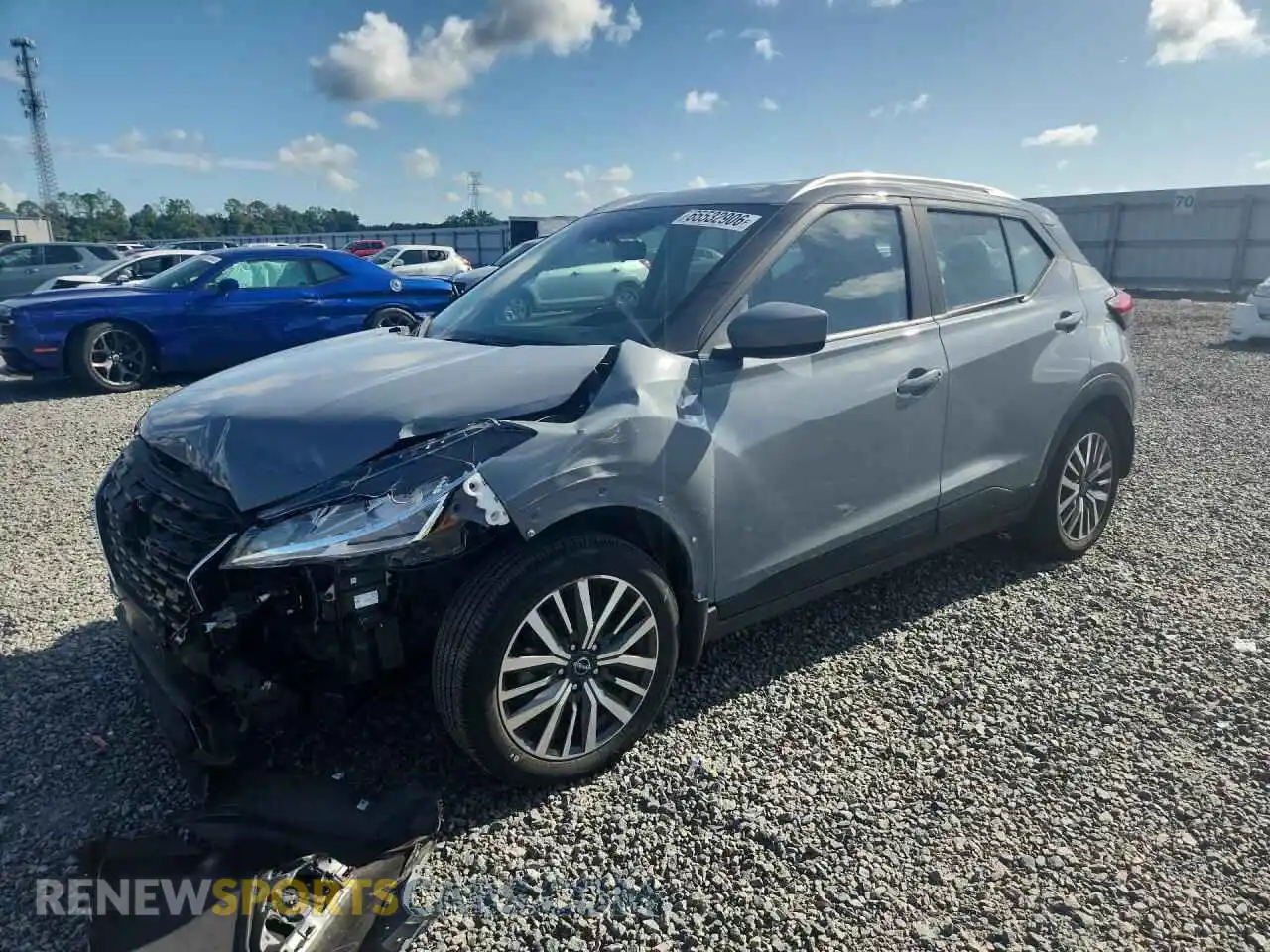 1 Photograph of a damaged car 3N1CP5CV5RL511123 NISSAN KICKS 2024