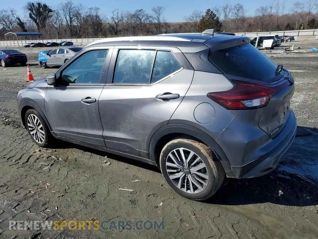 2 fotografías del automóvil dañado 3N1CP5CV5RL565067 NISSAN KICKS 2024