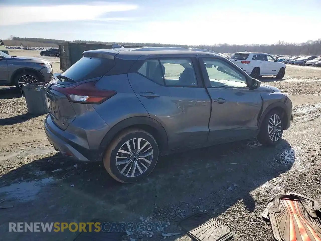 3 fotografías del automóvil dañado 3N1CP5CV5RL565067 NISSAN KICKS 2024