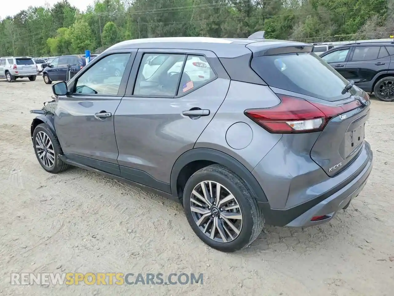 2 Photograph of a damaged car 3N1CP5CV8RL512380 NISSAN KICKS 2024