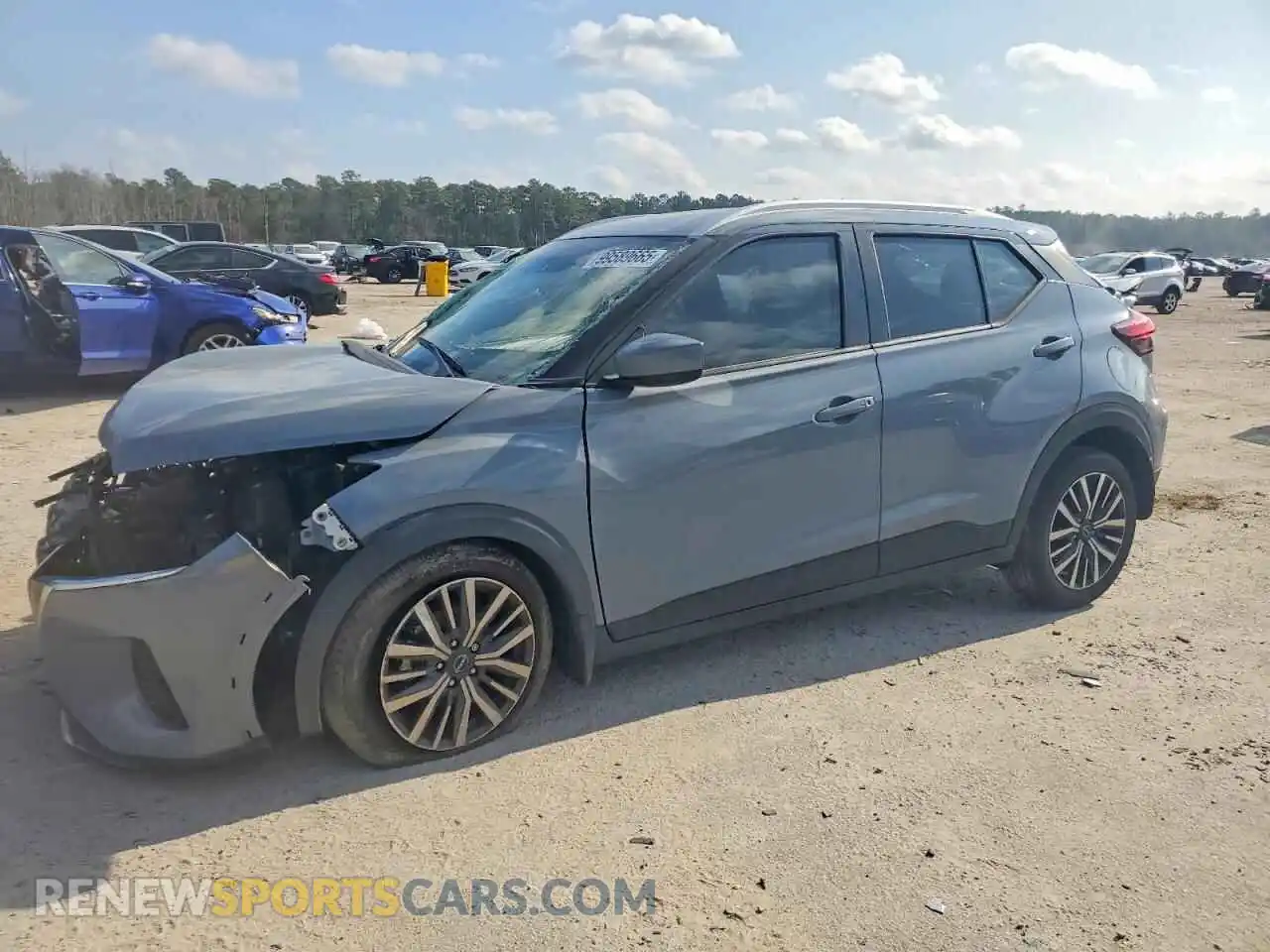 1 Photograph of a damaged car 3N1CP5CV8RL515005 NISSAN KICKS 2024