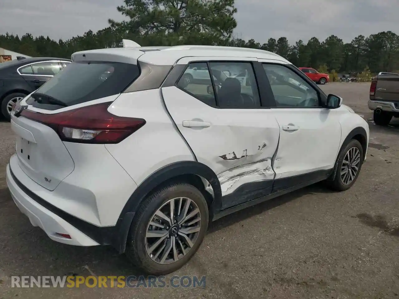 3 Photograph of a damaged car 3N1CP5CV9RL529026 NISSAN KICKS 2024