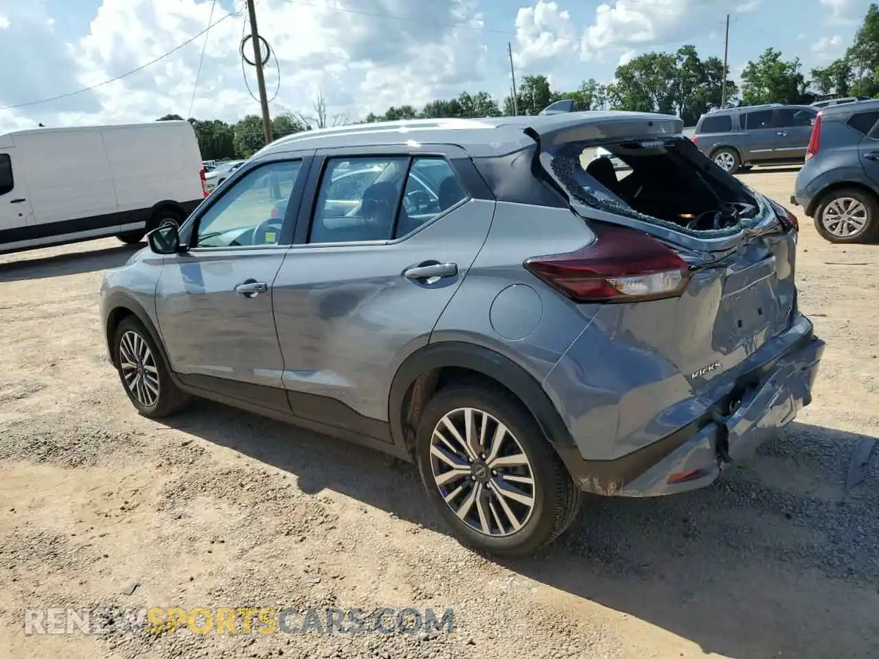 2 Photograph of a damaged car 3N1CP5CV9RL557232 NISSAN KICKS 2024