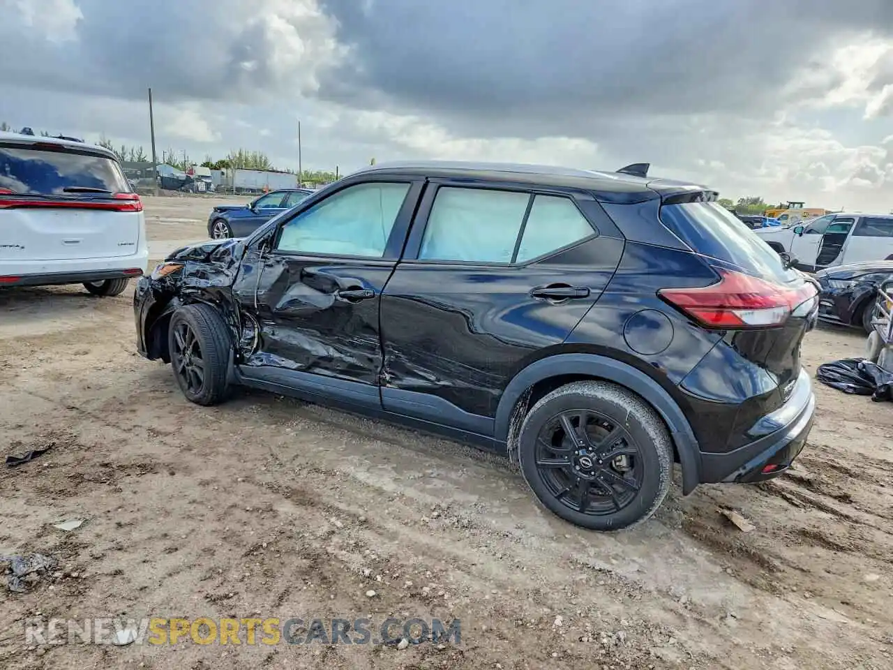 2 Photograph of a damaged car 3N1CP5CVXRL482945 NISSAN KICKS 2024