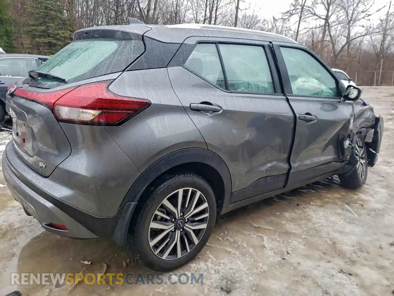 3 Photograph of a damaged car 3N1CP5CVXRL537068 NISSAN KICKS 2024