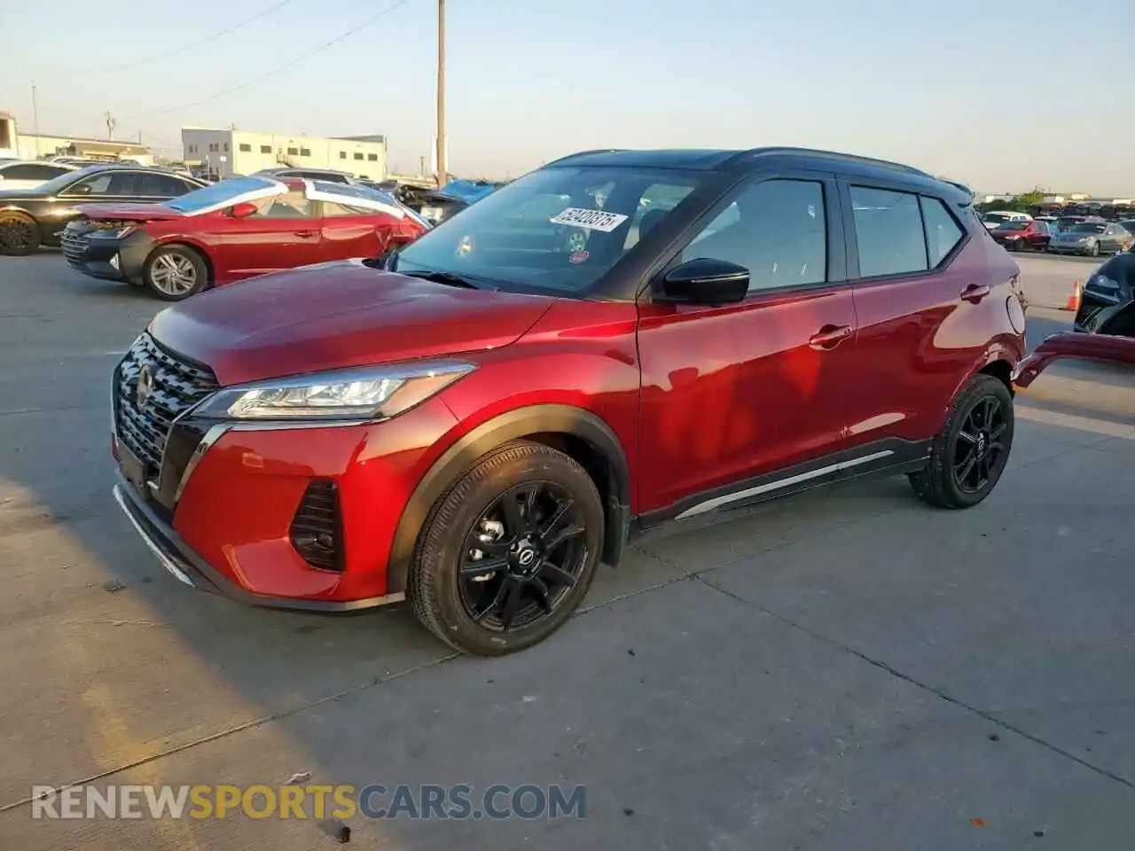 1 Photograph of a damaged car 3N1CP5DV2RL558317 NISSAN KICKS 2024