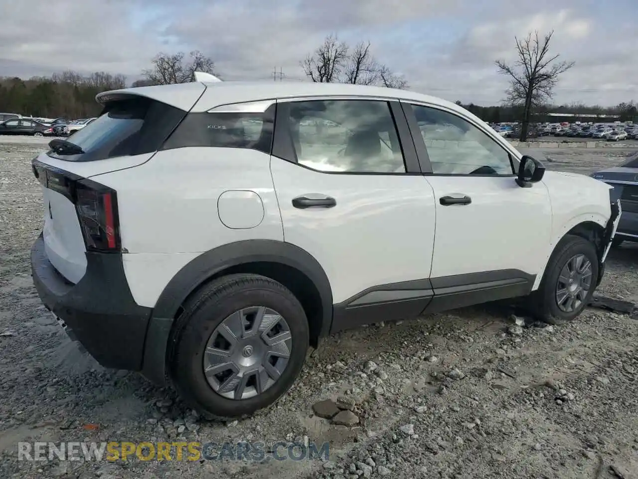 3 Photograph of a damaged car 3N8AP6BA0SL307087 NISSAN KICKS 2025