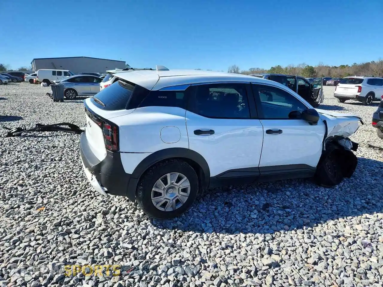 3 Photograph of a damaged car 3N8AP6BA0SL334161 NISSAN KICKS 2025