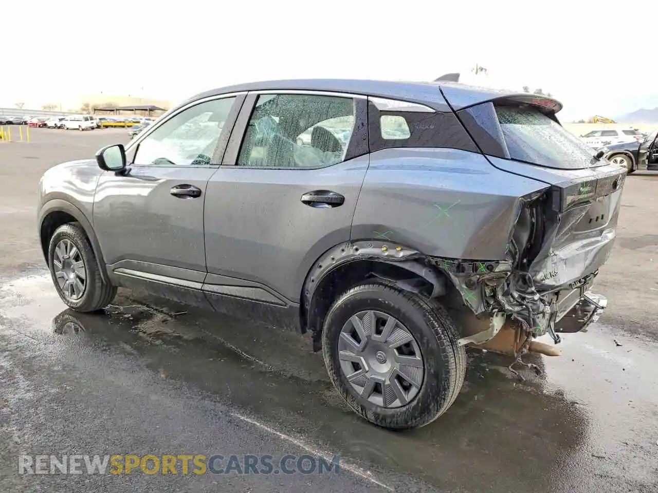 2 Photograph of a damaged car 3N8AP6BA0SL365488 NISSAN KICKS 2025