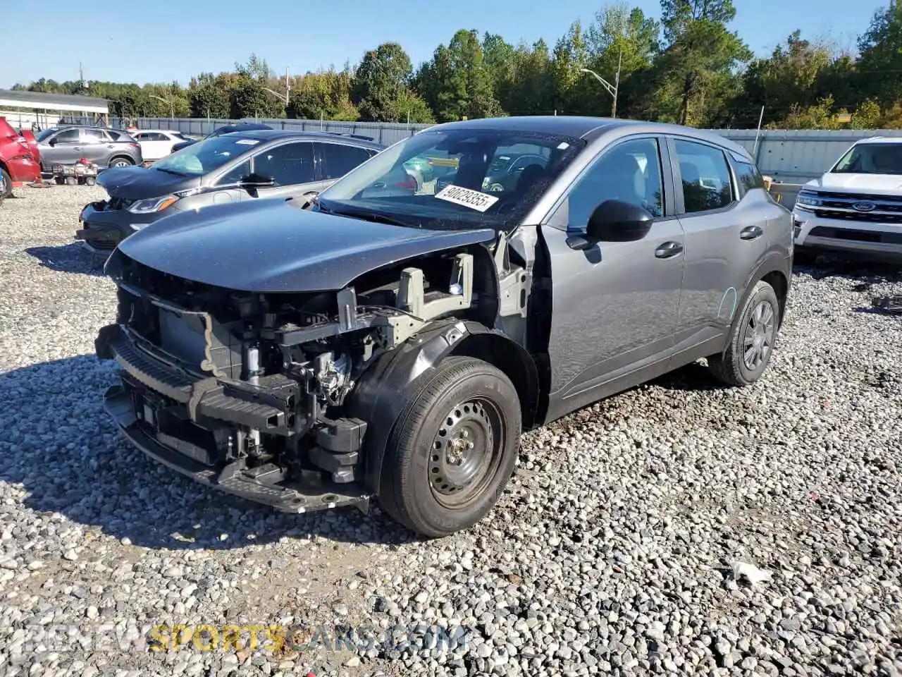 1 Photograph of a damaged car 3N8AP6BA0SL385000 NISSAN KICKS 2025
