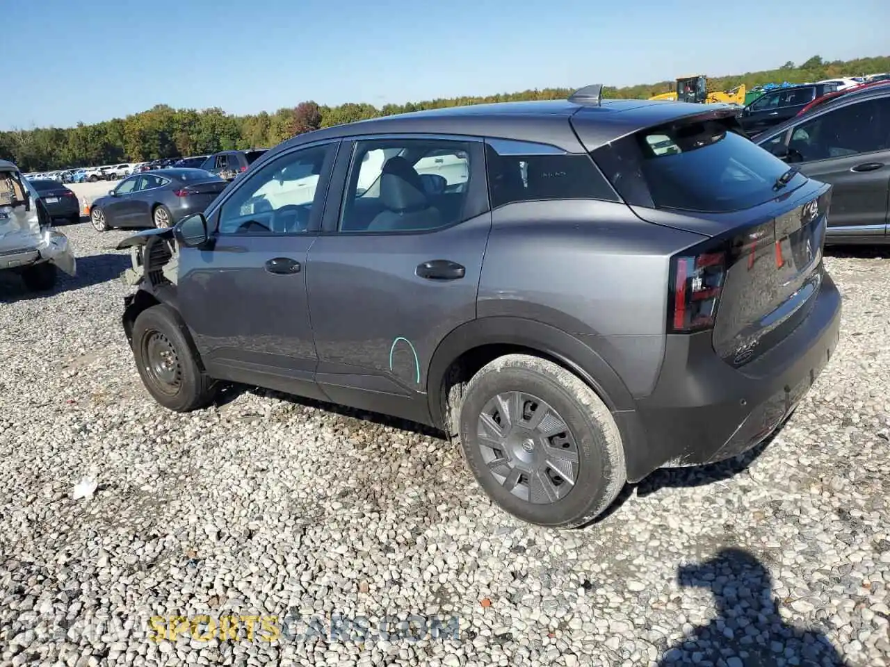 2 Photograph of a damaged car 3N8AP6BA0SL385000 NISSAN KICKS 2025